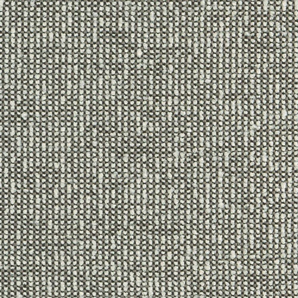 Close-up of beige and light-gray woven upholstery fabric showing small textured looped yarns; heavy-duty 100% polyester suitable for indoor sofa applications.