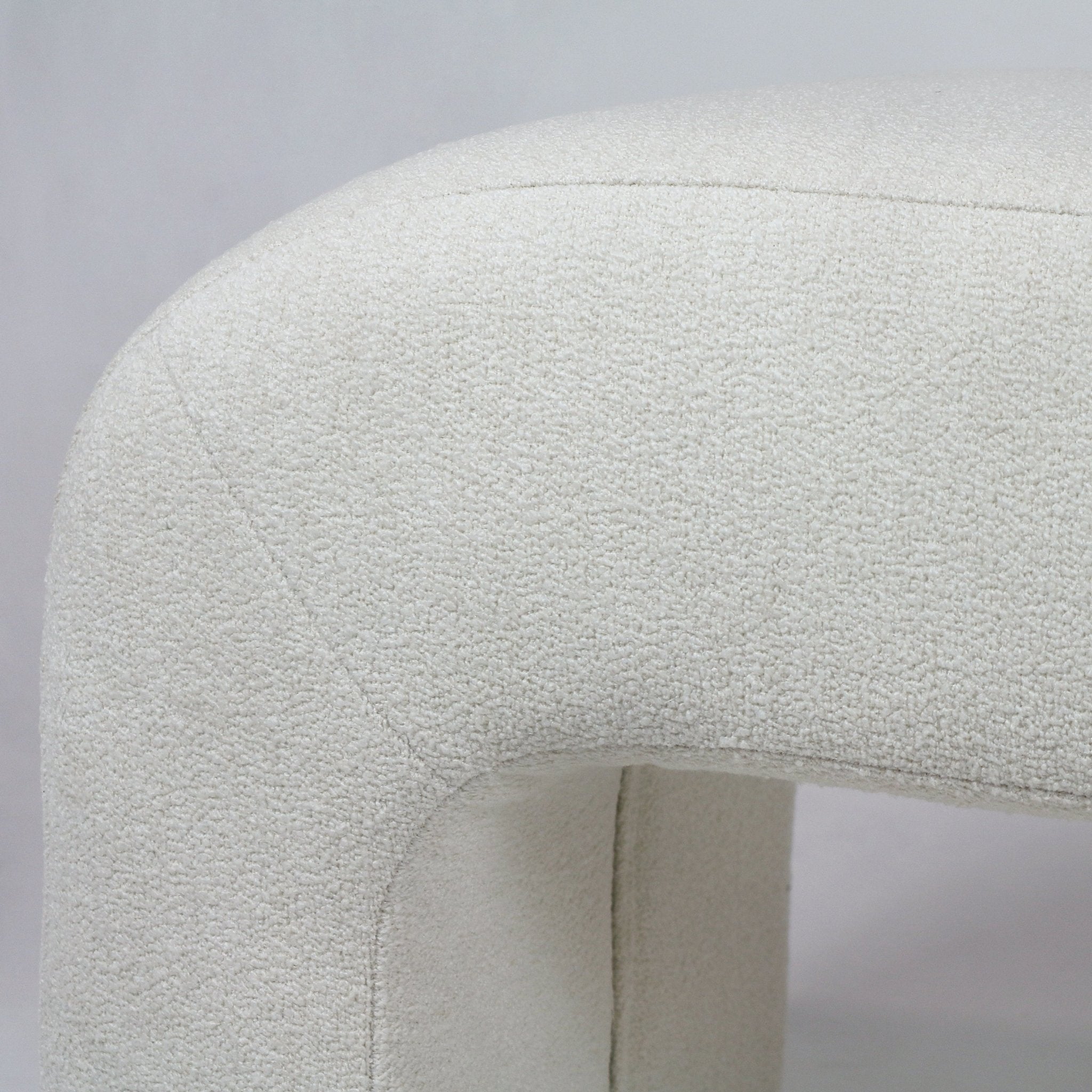 Folia Boucle End of Bed Bench Seat - NUEMA