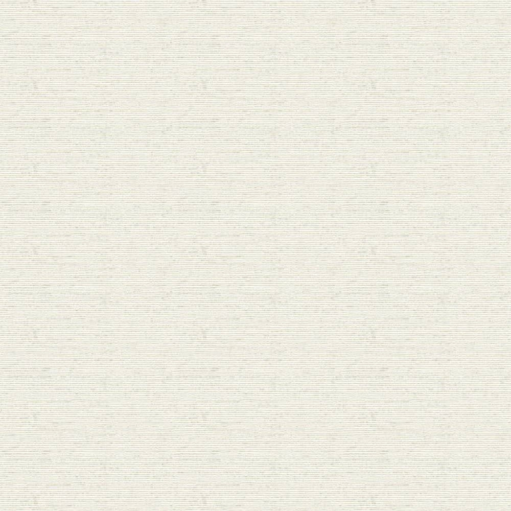 Close-up of cream beige 100% polyester upholstery fabric showing a fine horizontal ribbed texture with subtle woven slub details, a neutral tone ideal for sofas and indoor upholstery.