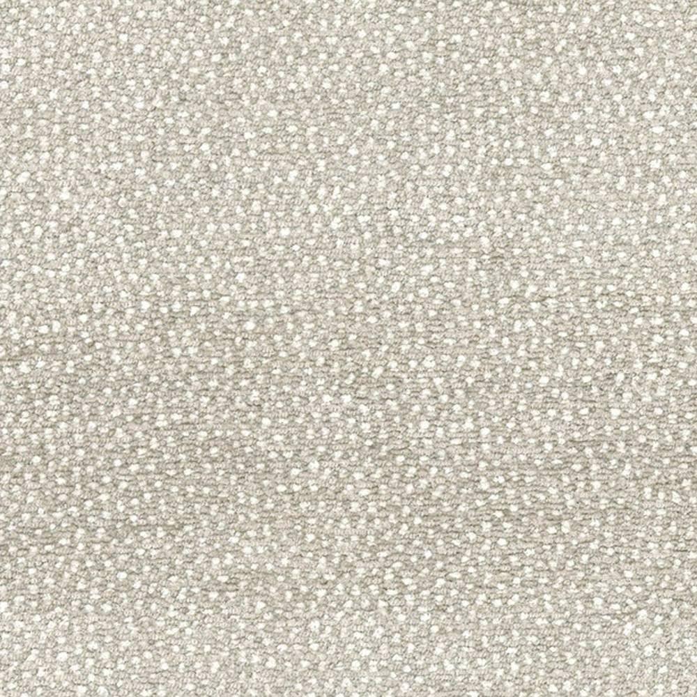 Close-up of neutral beige upholstery fabric showing a subtle pebble-like woven texture; 30% polyester and 70% viscose blend, ideal for contemporary sofa upholstery.