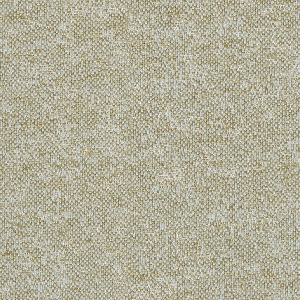 Close-up of beige and cream woven upholstery fabric in 100% polyester, showing a subtle textured weave ideal for contemporary sofas and neutral indoor decor.