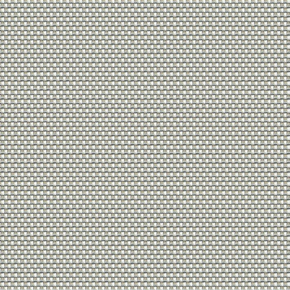 Close-up of neutral beige and cream woven upholstery fabric showing a tight basketweave texture; 100% polyester heavy-duty weave suitable for contemporary sofas and office seating.