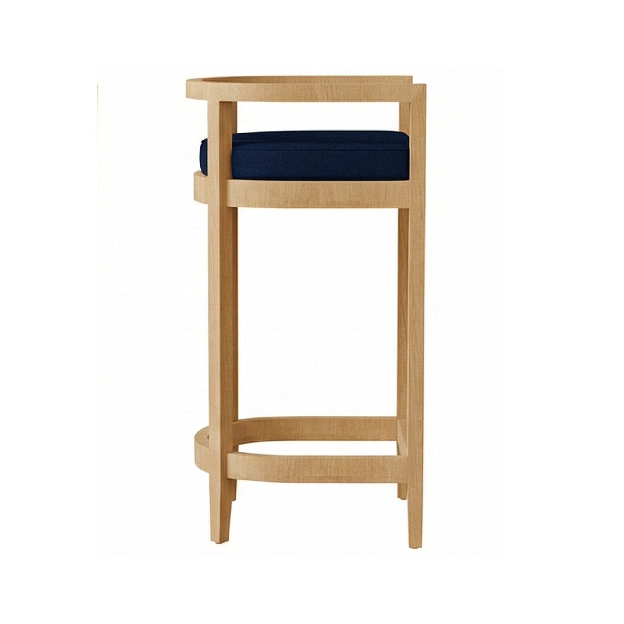 Lionel Teak Outdoor Bar Stool