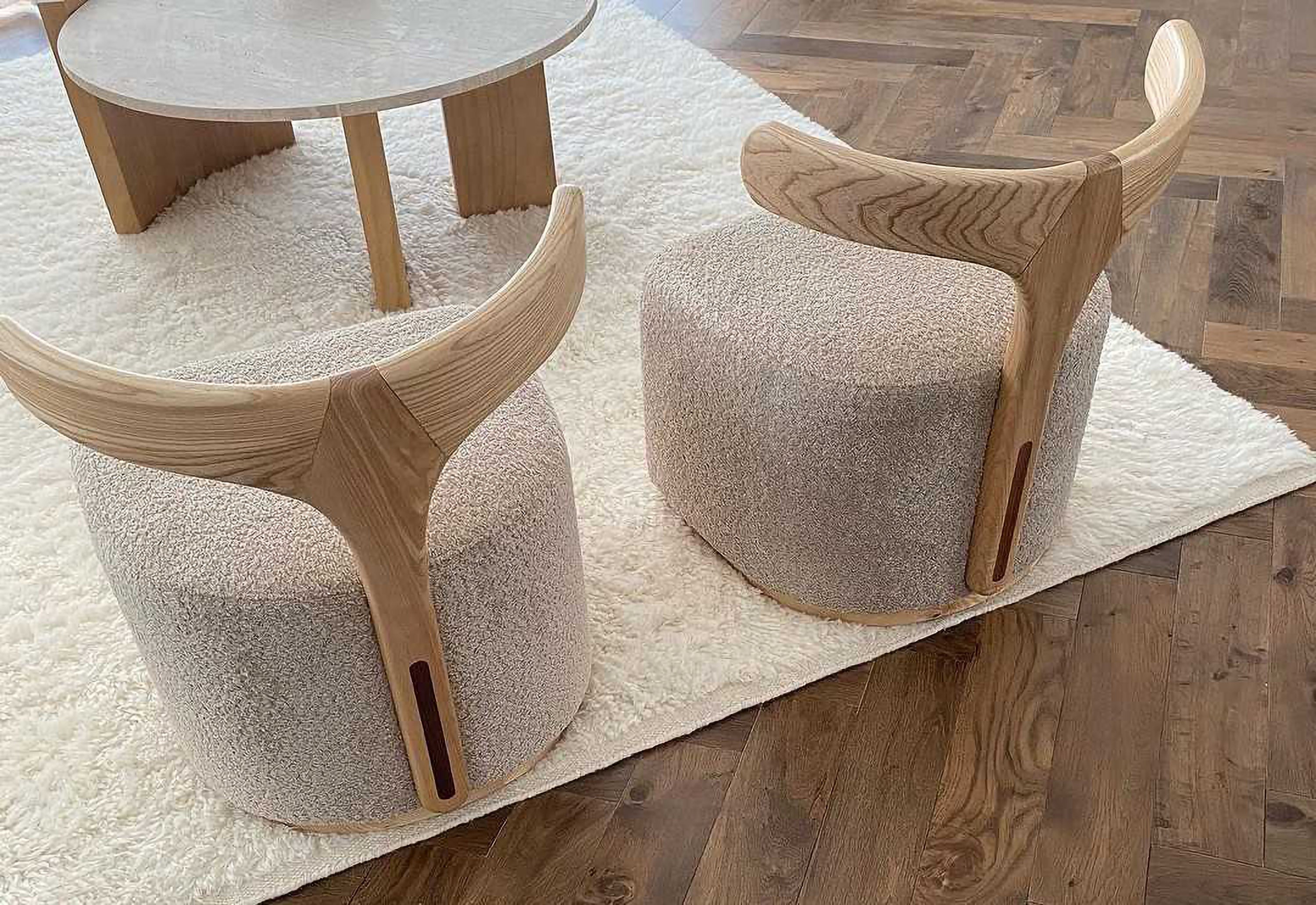 Paresse Boucle Arm Chair