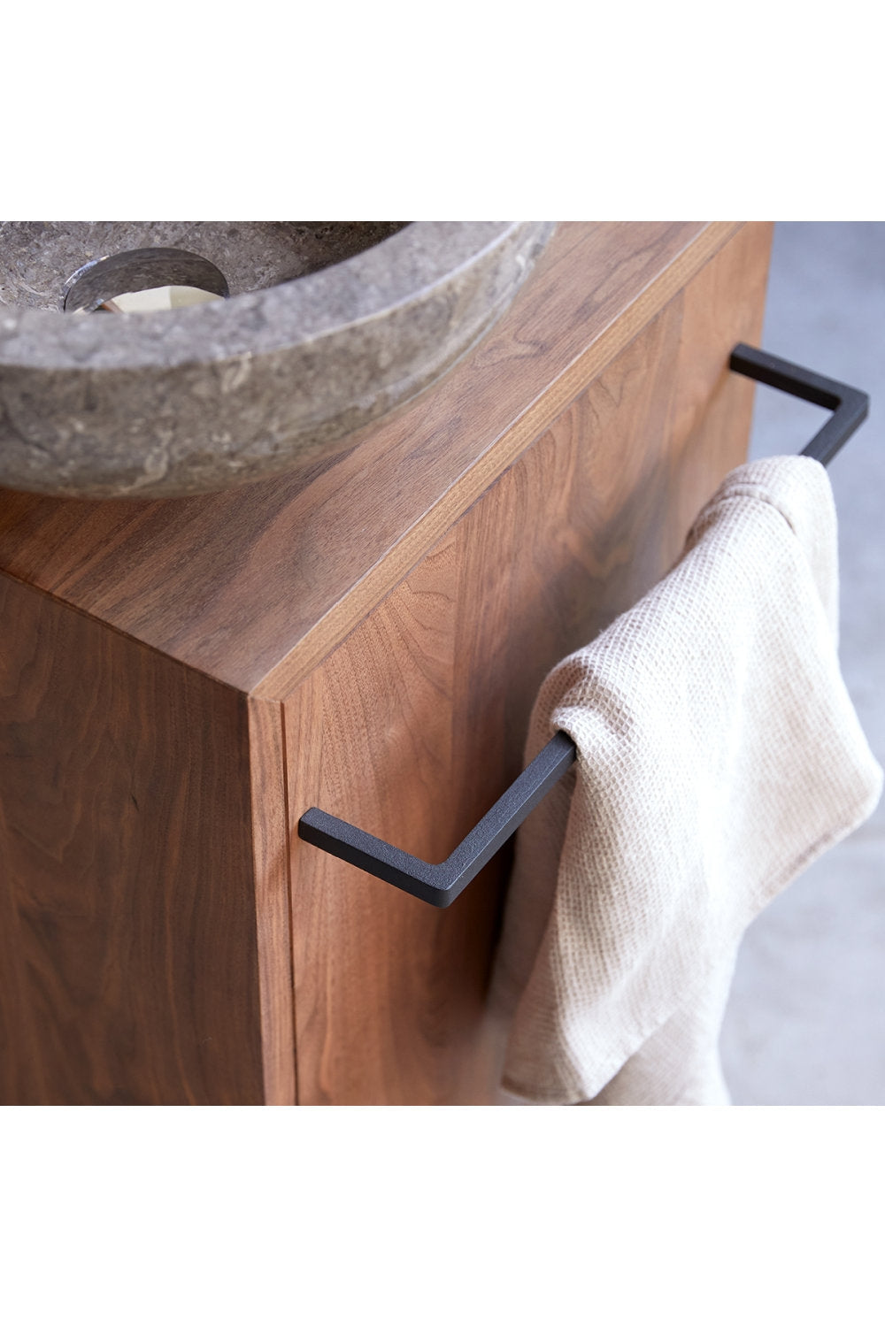 Sophia Solid Teak 12" Single Bathroom Vanity