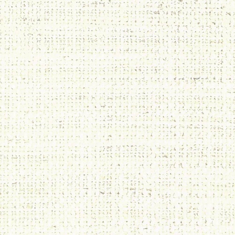 Close-up of neutral cream linen-blend upholstery fabric showing a subtle grid-like woven texture with soft beige speckling, ideal for sofa and indoor upholstery.