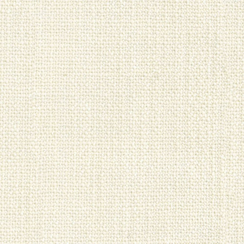 Close-up of ivory woven upholstery fabric for sofas, a wool-acrylic-polyester blend (18% wool, 57% acrylic, 24% polyester) showing a tight, textured weave suitable for contemporary indoor furniture.