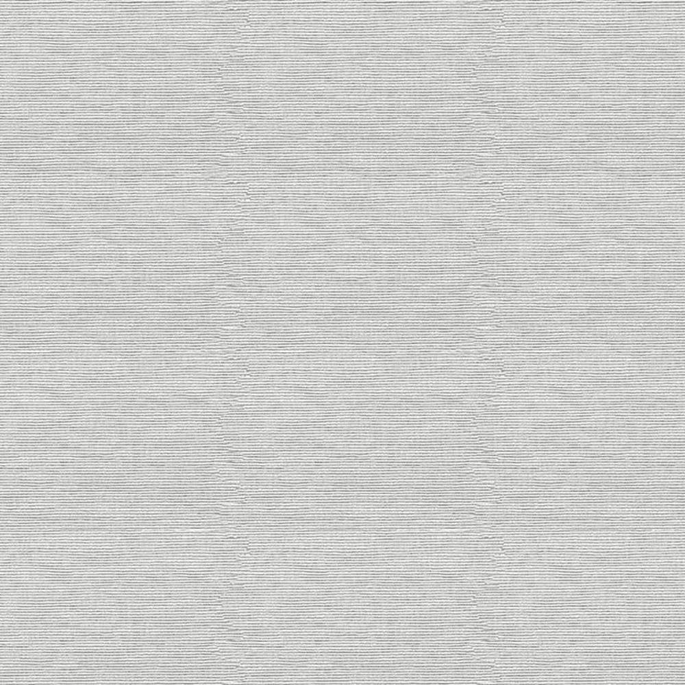 Close-up of neutral cream 100% polyester upholstery fabric for sofas, showing a subtle horizontal ribbed weave and fine textured surface.