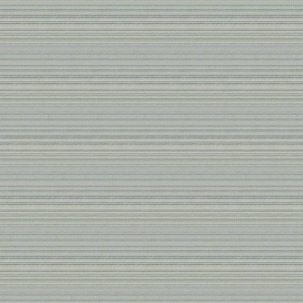 Close-up of a neutral cream 100% polyester upholstery fabric sample showing fine horizontal stripe texture and subtle contemporary shading, ideal for sofas and modern interiors.