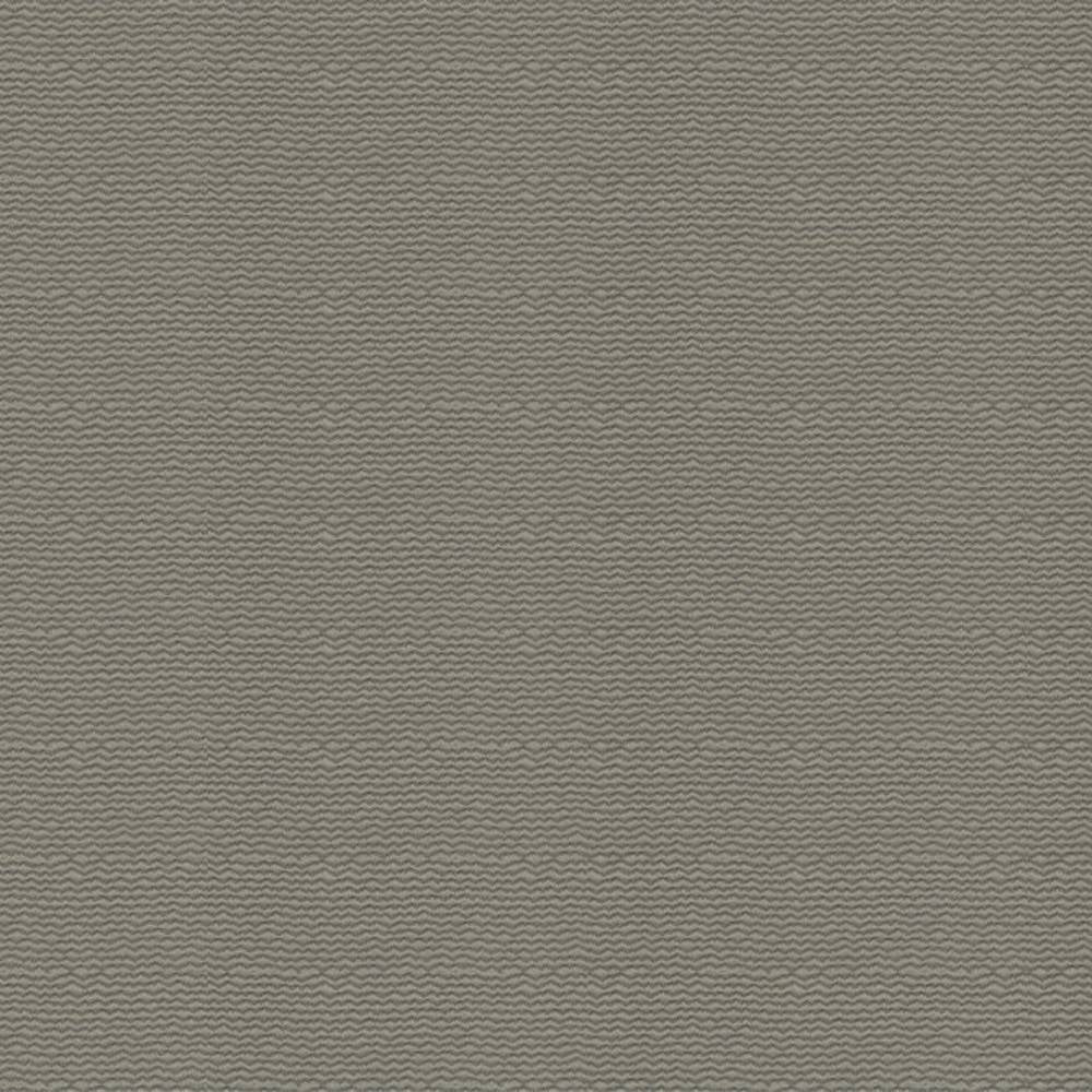 Close-up of neutral gray upholstery fabric showing a subtle wavy horizontal rib texture; cotton-polyester blend (27% cotton, 73% polyester) for sofa and indoor upholstery.