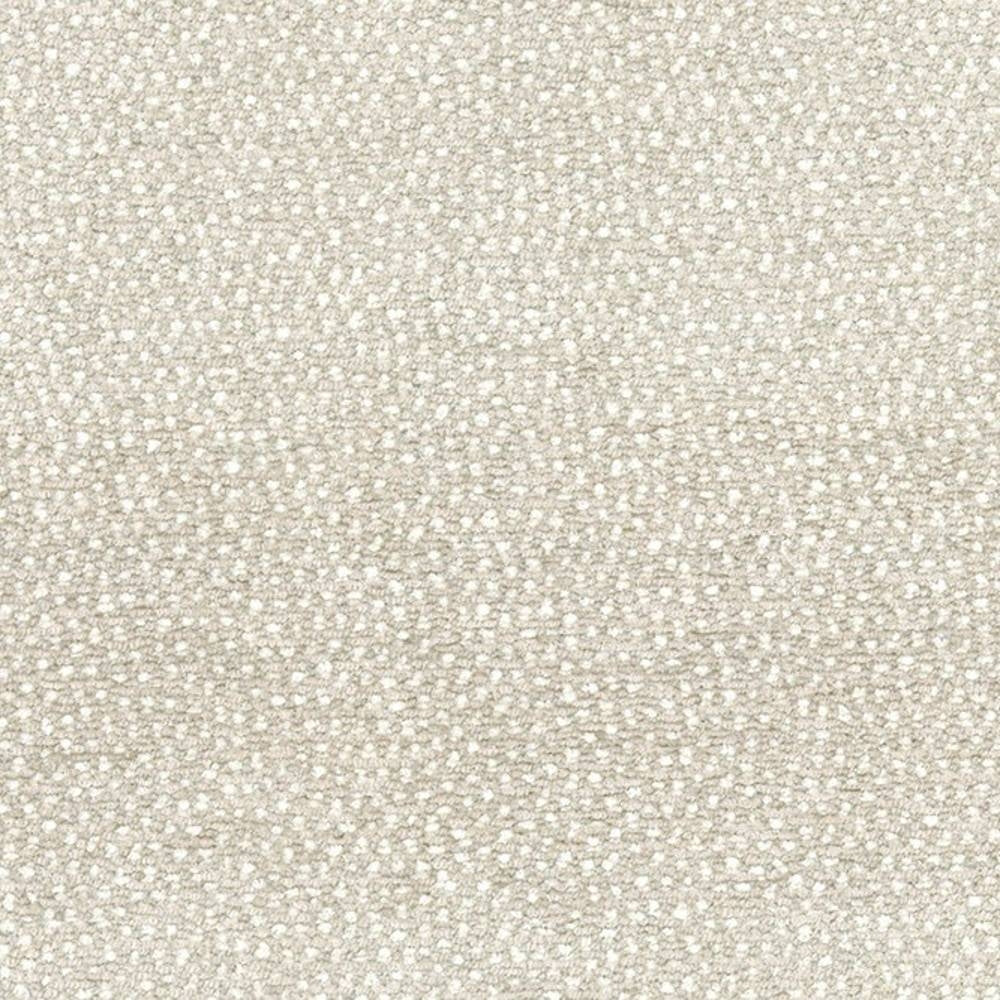 Close-up swatch of neutral beige upholstery fabric showing a tight looped texture and subtle sheen; 30% polyester, 70% viscose blend suitable for contemporary sofa upholstery.