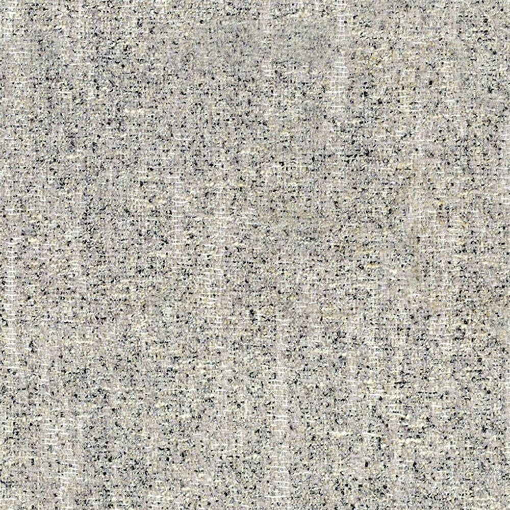Close-up of a beige woven upholstery fabric showing subtle gray and black flecks and a textured polyester-cotton-viscose blend, ideal for contemporary sofa applications.
