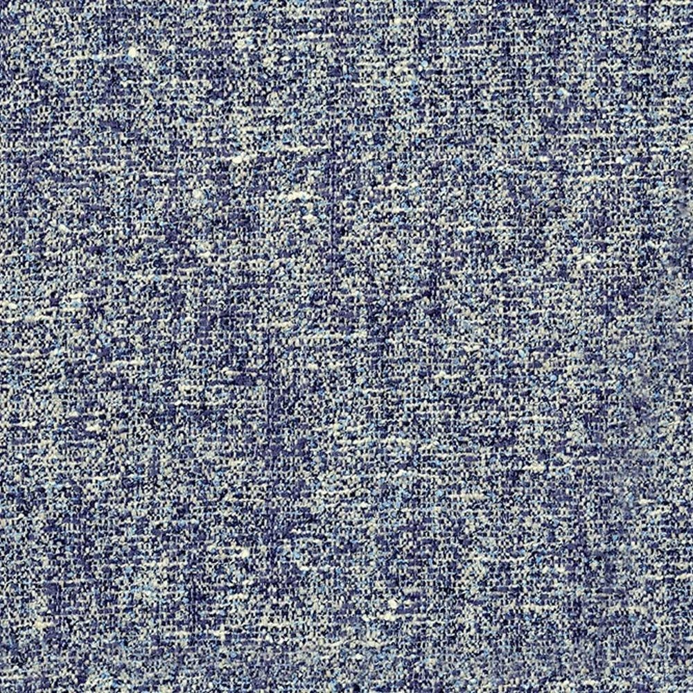 Close-up of beige woven upholstery fabric with a textured, tightly looped weave and subtle blue flecks; 63% polyester, 20% cotton, 17% viscose, ideal for contemporary sofa upholstery.