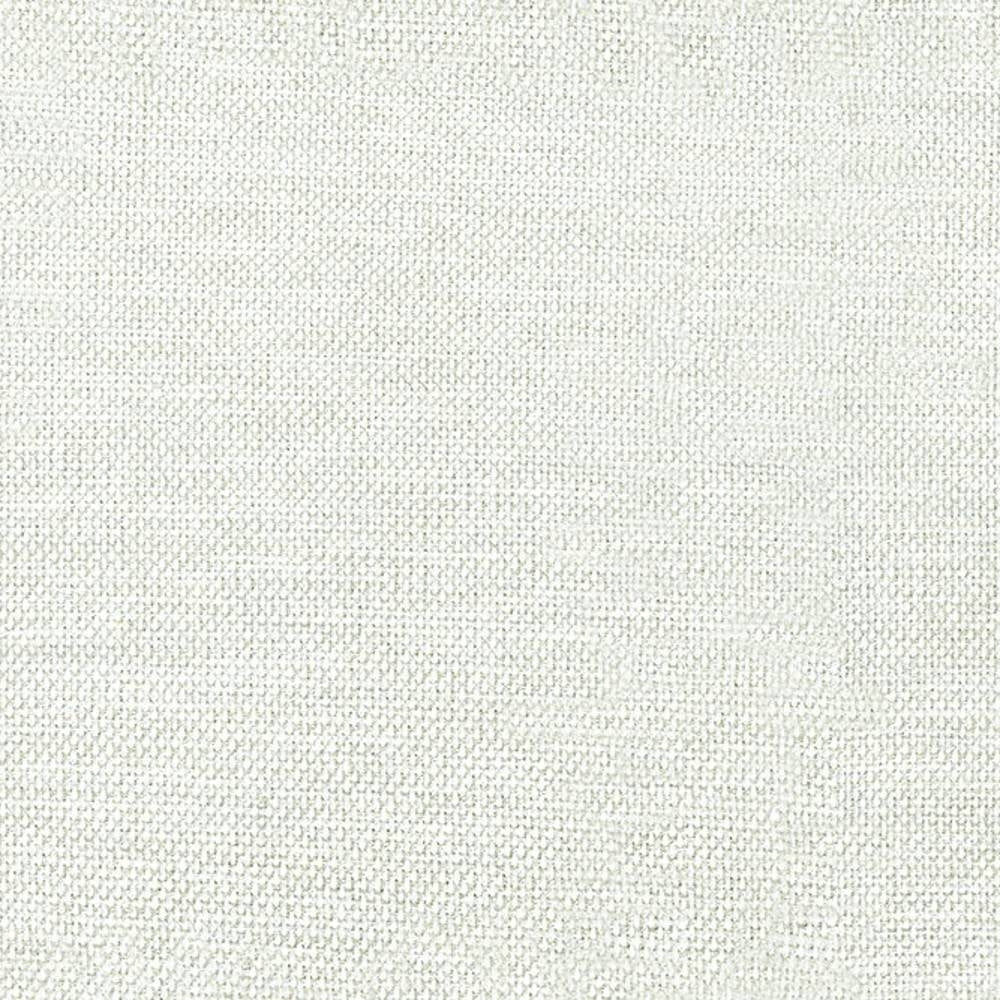 Close-up of a light gray–ivory woven 100% polyester upholstery fabric swatch showing a subtle textured weave, ideal for contemporary or modern sofas and seating.
