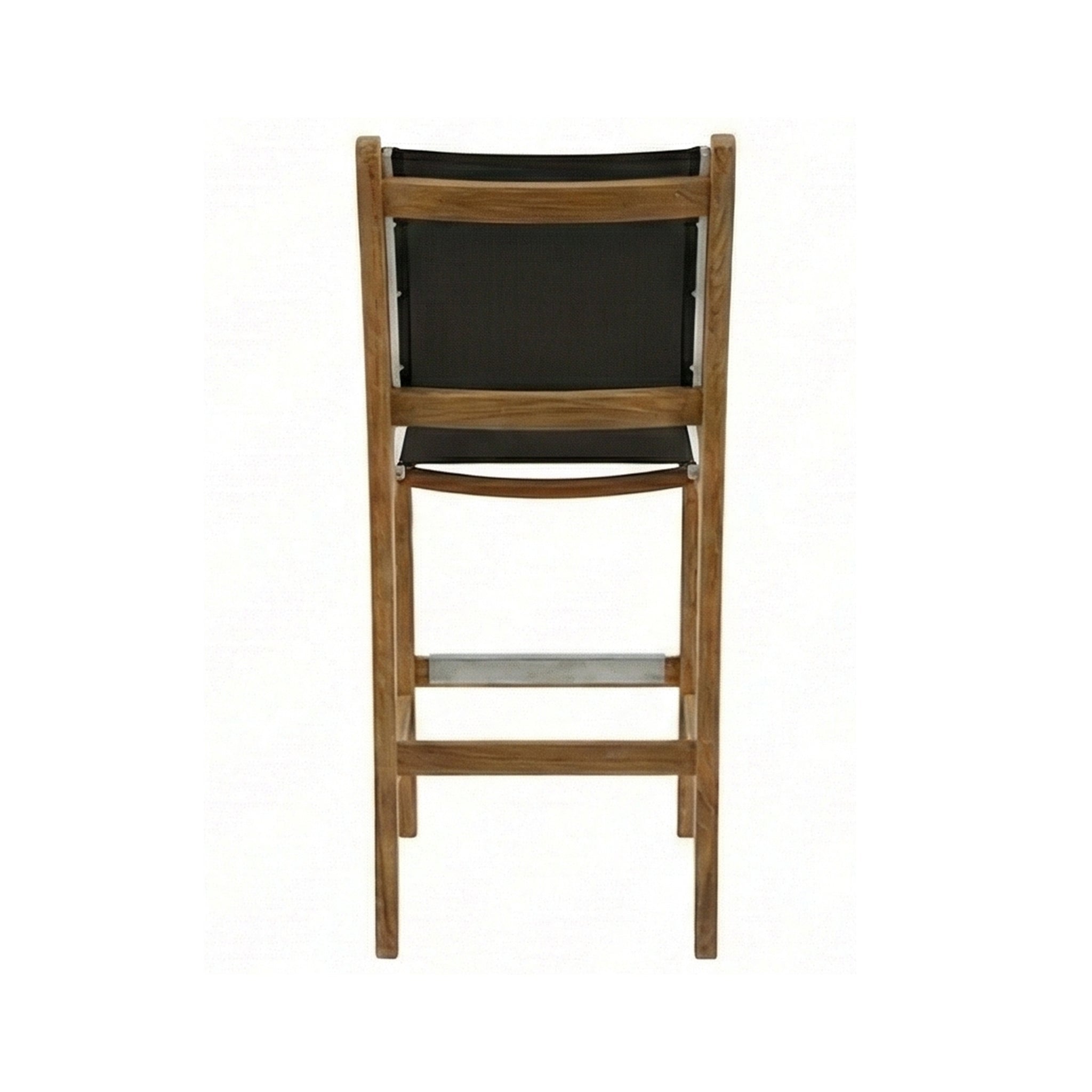 Jacques Armless Teak Outdoor Bar Stool