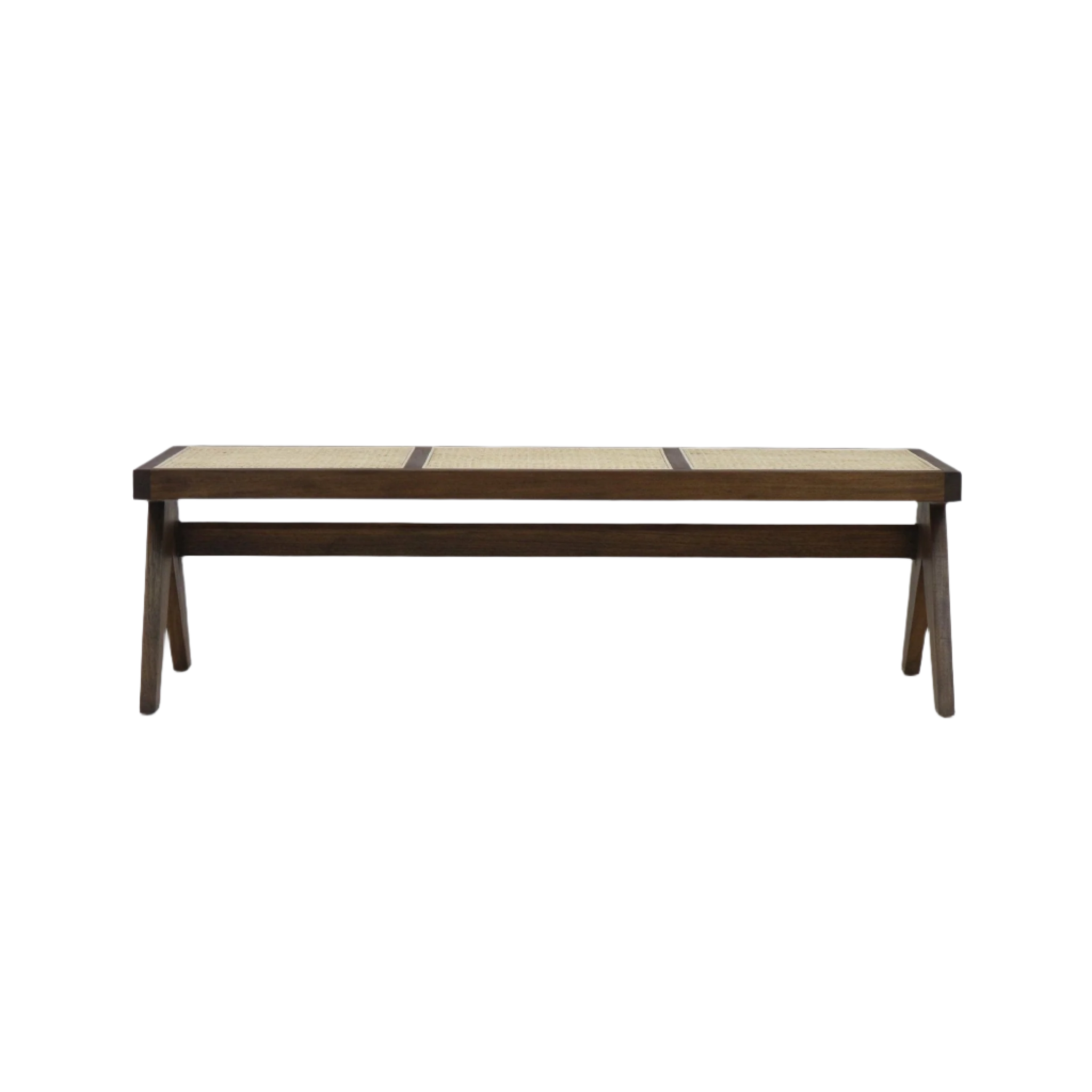 Pierre Jeanneret Cane Bench - NUEMA