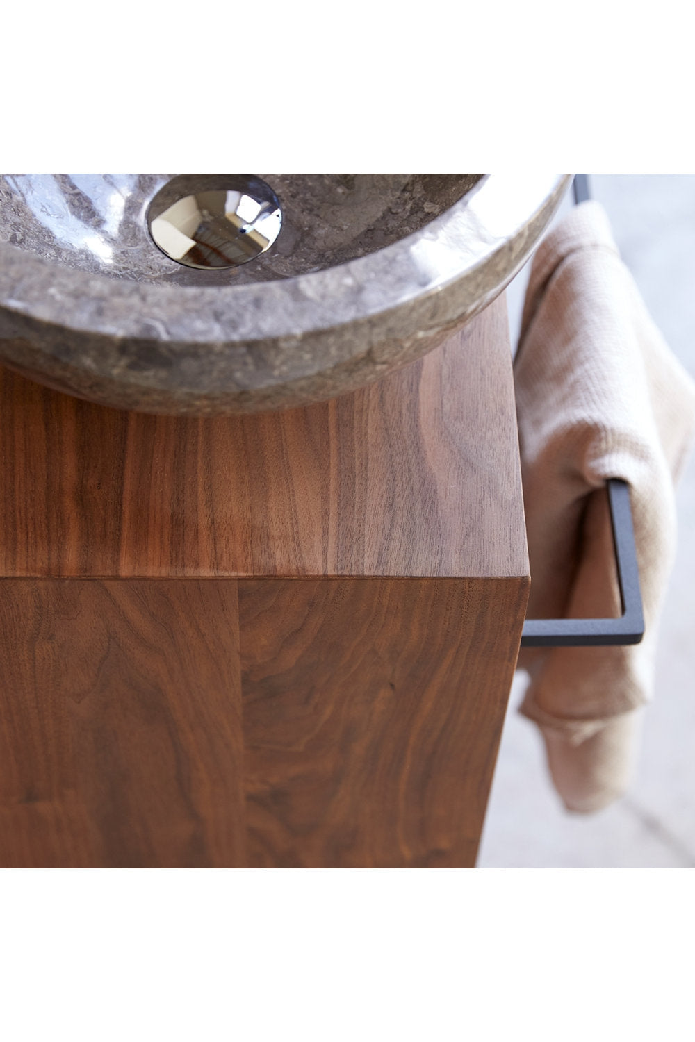 Sophia Solid Teak 12" Single Bathroom Vanity