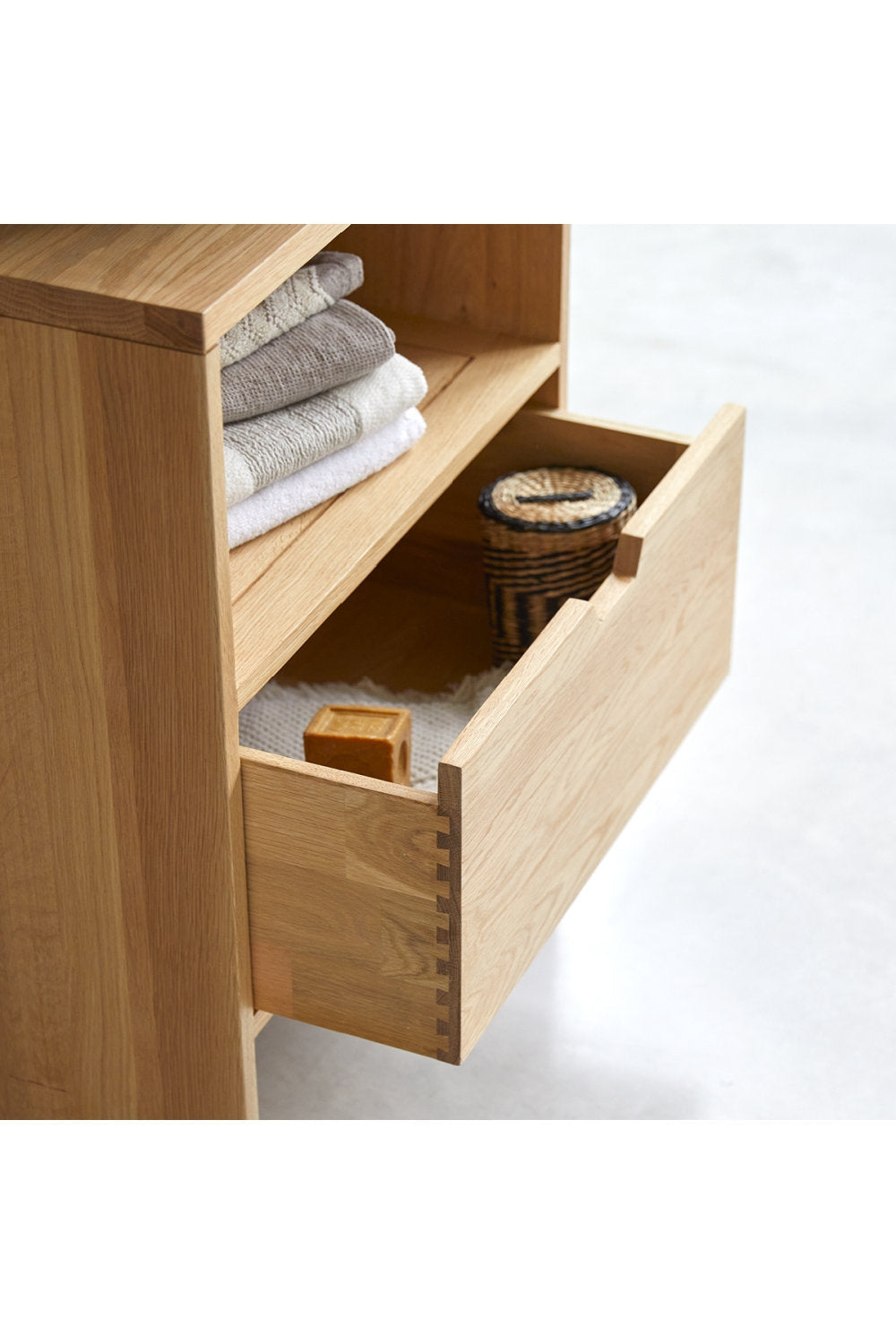 Sophia Solid Teak 24" Single Bathroom Vanity