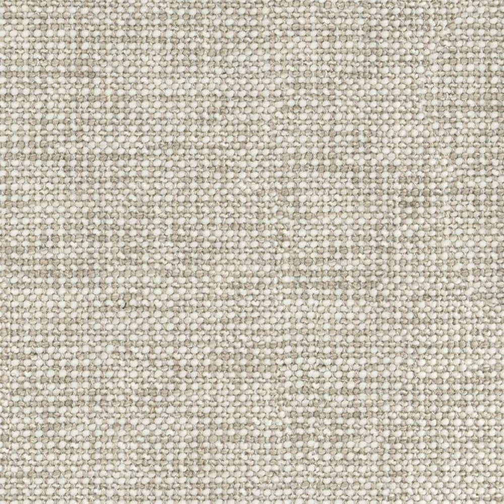 Close-up of cream-beige boucle upholstery fabric showing a textured woven looped surface in neutral tones; 10% wool, 5% linen, 40% acrylic and 45% polyester, ideal for modern sofas.