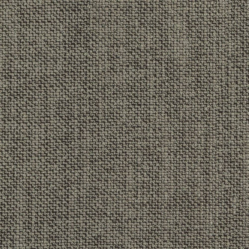 Close-up of a neutral beige woven upholstery fabric swatch showing a tight basketweave texture; blended fibers of cotton, rayon, wool, acrylic and triacetate suitable for sofas.