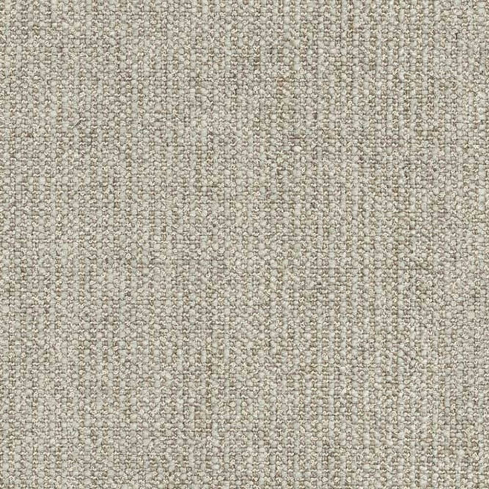 Close-up of cream neutral upholstery fabric showing a tight looped weave and subtle heathered texture; wool, linen and synthetic blend ideal for contemporary sofas.