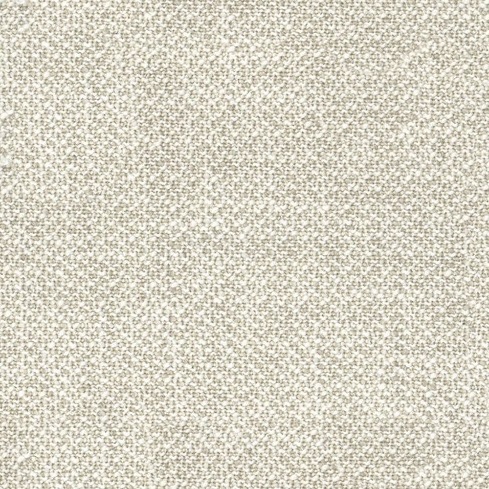 Close-up of light beige woven upholstery fabric showing a tight, pebble-like texture; 30% wool, 50% acrylic and 20% polyester, ideal for modern sofa and neutral interior upholstery.
