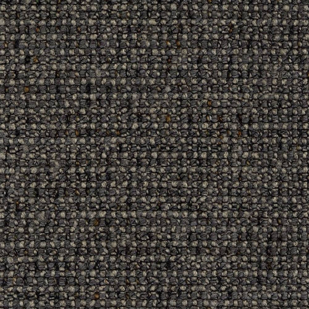 Close-up of neutral beige bouclé upholstery fabric showing a dense looped weave; 15% wool, 42% acrylic and 43% polyester composition, heavy-duty indoor textile suited for sofas and upholstery.